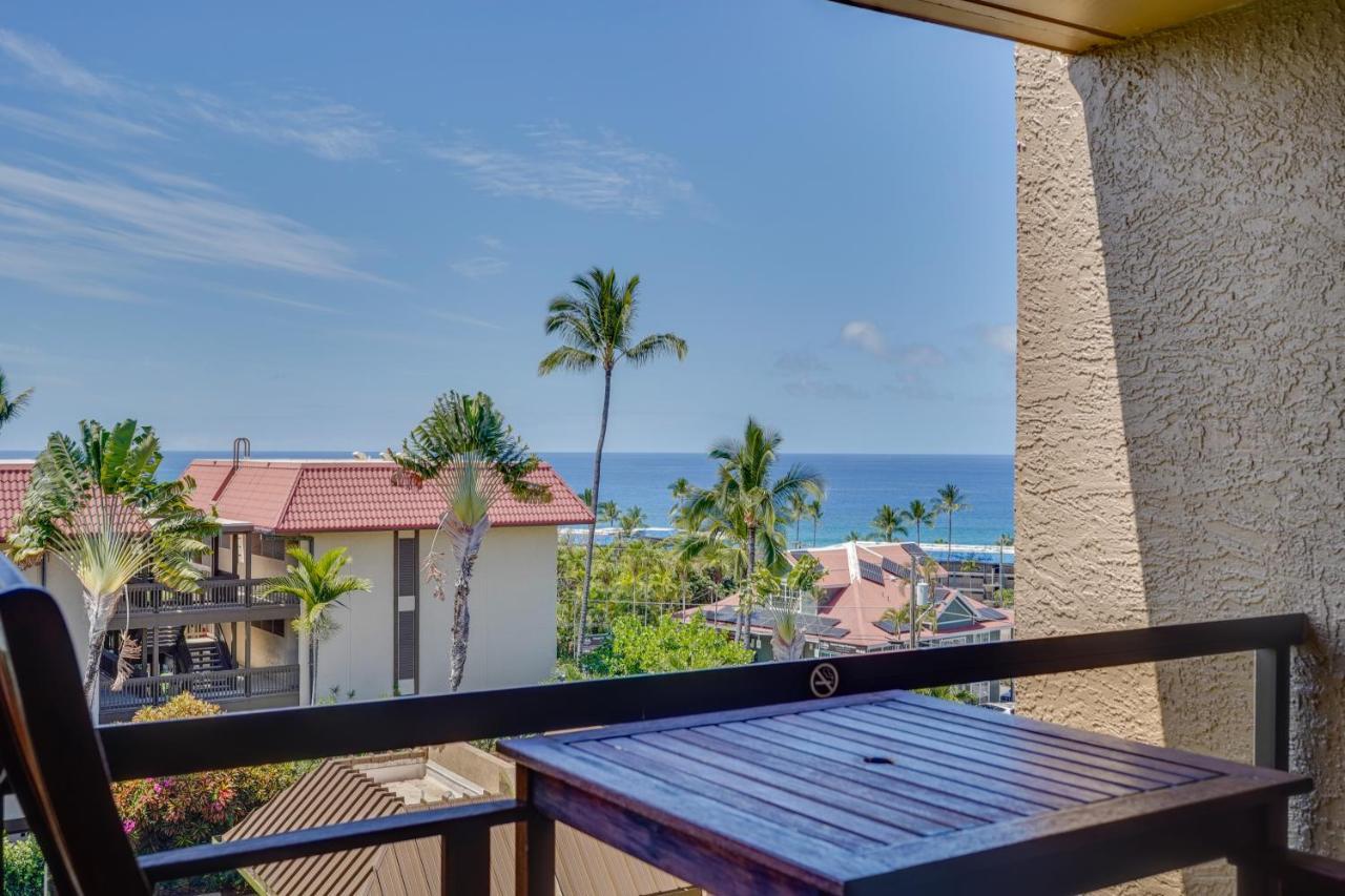 Kona Pacific Top Floor Retreat Ocean View And Pool! Kailua-Kona Exteriör bild